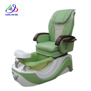 Sillón de Pedicura y Manicura Profesional <span class=keywords><strong>con</strong></span> Respaldo Ajustable, Vibración y Hidromasaje para Salón de Uñas, Hecho de Fibra de Vidrio y Plástico - Product Image 3