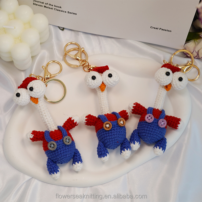 Jouet coq rouge – Animal en peluche réaliste pour enfants et chiens