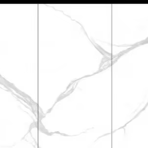 Losa de Piedra Sinterizada <span class=keywords><strong>Victoria</strong></span> Blanca, Losa de Porcelana Blanca, Losa de Piedra para Paredes Decorativas de Sala de Estar, Muebles de Baño - Product Image 2