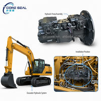 POMPE HYDRAULIQUE PRINCIPALE 708-2L-00490 708-2L-00800 pour KOMATSU PC200-8 PC220-8 PIÈCES DE MACHINES DE CONSTRUCTION POMPE DE TRAVAIL DE LA TERRE