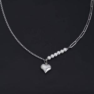 Collares de Moda para Mujer, Joyería de Acero Inoxidable, Dijes Románticos con Forma de Corazón, Accesorios de Moda 2024 - Product Image 6