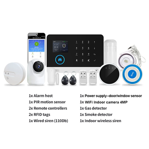 New GS-103 Wifi + 2G/4G Màn hình cảm ứng thông minh hệ thống báo động thông minh hỗ trợ lên đến 100 learing/Lưu trữ vị trí cho từ xa contron - Product Image 2