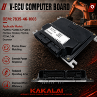 Carte de commande de pompe KAKALAI 7835-46-1003 V-ECU pour excavatrices Komatsu PC200-8 PC220-8 PC270-8 - Pièces de rechange
