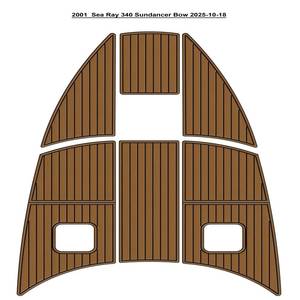 Suelo de EVA con Aspecto de Madera de Teca para Yate Sea Ray 340 Sundancer 2000-2003, Moderno, Antideslizante, con Técnicas de Cepillado Cuadrado - Éxito de Ventas en eBay - Product Image 4