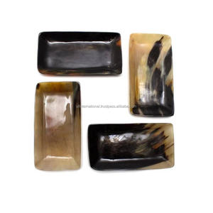 Unique Real Buffalo Horn <b>Tray</b> and <b>Glass</b> and Best Horn Color for Wine and Cocktail Drink Horn <b>Glass</b> Hot Sale Product - Product Image 2