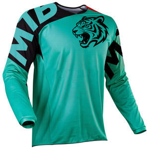 FOXFTA -MTB 1 2026 <span class=keywords><strong>Maillot</strong></span> de <span class=keywords><strong>Ciclismo</strong></span> Personalizado Nuevo Estilo Estampado para Hombre Manga Larga MTB Downhill 160g Poliéster Secado Rápido - Product Image 2