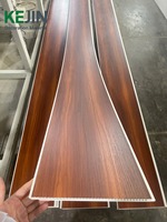 20cm Breite PVC Decke Schindel Holz Effekt platte PVC Holz Sky Plain Decke für die Inneneinrichtung
