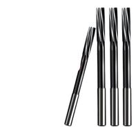 Spiral Reamer Straight Shank Presisi Tinggi H7 Non Standar 3-20mm Mesin Reamer