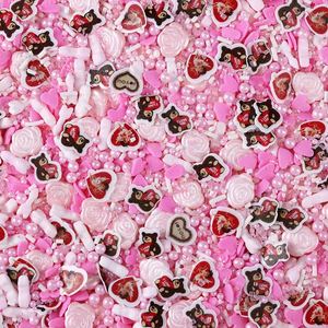 Mezclas de Chispas <span class=keywords><strong>Comestibles</strong></span> para Decoración de Pasteles, Nuevos Productos 2022, Dinosaurio, Rosa, Helado, Hamburguesa, Animal, Calabaza, Avión, Cohete - Product Image 3