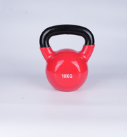 Kettlebell 10 kg en PVC enduit de vinyle, durable, à âme en acier, écologique, portable, pour usage commercial, idéal pour le fitness – Vente directe usine