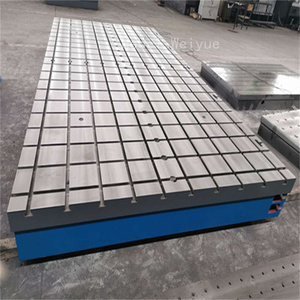 Panel <span class=keywords><strong>de</strong></span> superficie <span class=keywords><strong>de</strong></span> hierro fundido Placa <span class=keywords><strong>de</strong></span> mesa <span class=keywords><strong>de</strong></span> trabajo <span class=keywords><strong>de</strong></span> soldadura con ranura <span class=keywords><strong>en</strong></span> T <span class=keywords><strong>de</strong></span> hierro fundido - Product Image 2