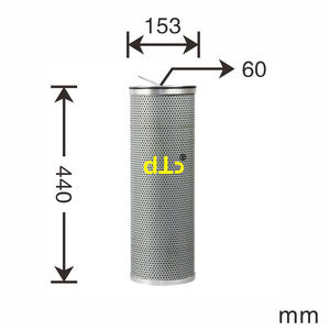Filtre de retour d'huile hydraulique TH-6771 YLXB-33 YLXB33 utilisé pour les excavatrices, les chariots élévateurs et autres équipements mécaniques - Product Image 2