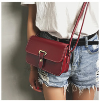 Alibaba Fournisseurs Vérifiés Chine Fabricant Usine Personnalisé PU Cuir Bandoulière Sling Femme Femelle Sac à Bandoulière