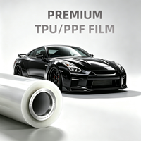 Vente directe d'usine, film de protection de peinture transparent PPF, film anti-rayures auto-réparateur, rouleau de film 1,52*15m, film de protection de voiture en TPU