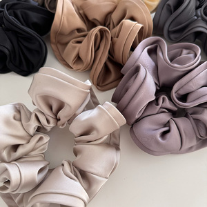 Accesorios para el Cabello Elásticos Personalizados, Lazos para el Cabello de Satén Dulces para Fiestas, Lazos para el Cabello con Flores, Lazos de Goma de Algodón con Encaje para Niños - Product Image 4
