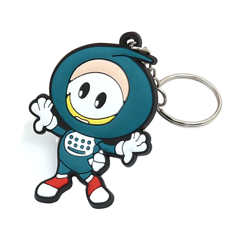 Оптовые рекламные сувенирные подарки OEM индивидуальный дизайн реклама 3D/ 2D логотип силиконовый резиновый брелок изготовитель