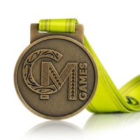 Personalized Zinc Alloy Sports 3D Half Marathon Medals Laser Engraving Polished Finish Custom Logo UV Printing Durable Small MOQ