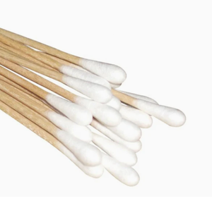 Tongkat kayu sekali pakai Medis kapas bambu bedah bola kapas kapas - Product Image 3