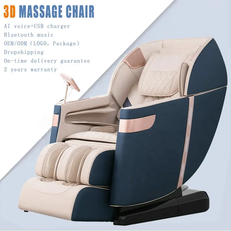 VCT 2023 Special price home full body automatic heating shiatsu 3D zero gravity massage chair
