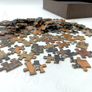 Nhà sản xuất tùy chỉnh các tông não trêu ghẹo Câu Đố 100 500 1000 1500 miếng ghép hình câu đố cho người lớn - Product Image 2