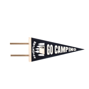 Bandera Triangular de Fieltro con Estampado Hawaiano Vintage y Logotipo Personalizado al por Mayor, Pancarta Personalizable para Decoración de Pared - Product Image 2