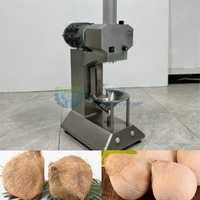 Machine à décortiquer la noix de coco à haute efficacité, machine automatique à couper la noix de coco, machine à décortiquer les jeunes noix de coco