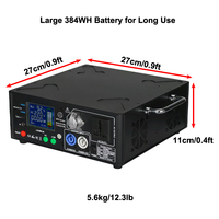 Igreslite extérieur/intérieur 1000W batteries sans fil batterie de Recharge portable batterie d'alimentation étincelle froide Machine scène FX