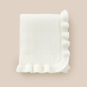 <span class=keywords><strong>Couverture</strong></span> fantaisie à volants Mimixiong OEKO-TEX, <span class=keywords><strong>couverture</strong></span> vintage unie, <span class=keywords><strong>couverture</strong></span> pour nouveau-né, cadeau de <span class=keywords><strong>naissance</strong></span>, <span class=keywords><strong>couverture</strong></span> en tricot pour bébé, <span class=keywords><strong>couverture</strong></span> souvenir - Product Image 2