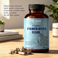 Capsules claires anti-hyperpigmentation Marque Blanche/OEM ODM, 90 unités, Complément Alimentaire pour l'équilibre du teint, Faible MOQ 50 pièces