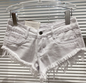 Peeqi nuovi Shorts Shorts <span class=keywords><strong>Jeans</strong></span> Sexy alla moda Denim con frange a <span class=keywords><strong>vita</strong></span> <span class=keywords><strong>bassa</strong></span> Denim Minishorts <span class=keywords><strong>Jeans</strong></span> Sexy da donna - Product Image 5