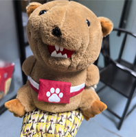 Nouveau jouet interactif pour chat, marionnette en peluche, gant de lutteur, fabricant 2026, jouets interactifs personnalisés durables à mâcher pour chats et chiens en corde