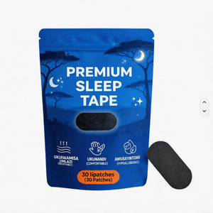 Bandelettes buccales OEM <span class=keywords><strong>anti</strong></span>-ronflement, douces, hypoallergéniques, respirantes, sans douleur, respectueuses de la peau, pour un sommeil réparateur - Product Image 1
