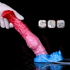Monster Fantasy Dildo gonflable en forme de chien pour femmes et hommes, Ovipositor, Grand dildo éjaculateur, Plug anal en forme de pénis, Sex toy <span class=keywords><strong>gay</strong></span> à <span class=keywords><strong>ventouse</strong></span> - Product Image 5