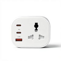 Adaptateur de voyage UK/US, multiprise USB à charge rapide, convertisseur de prise universel multi-pays, norme EU/Allemagne, vente en gros usine