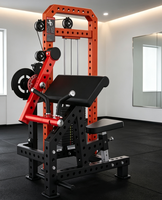 Machine de musculation commerciale de haute qualité à charges guidées pour biceps et triceps, avec système de sécurité, pour clubs de fitness