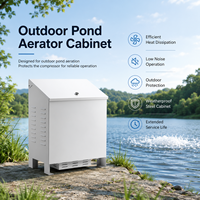 Aérateur de bassin 150 LPM avec armoire de commande et 3 diffuseurs pour une oxygénation efficace des bassins de plus de 4000 m²