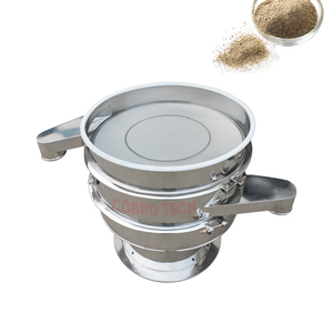 Cribadora Vibratoria Rotatoria de Acero Inoxidable para Harina de Yuca, Criba Vibratoria Vertical con Motor Vibratorio 100-500kg/h COBRO - Product Image 6