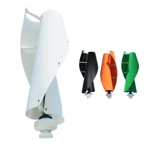 Small Wind <b>Power</b> System 400w Home Usage Roof Mounted Spiral Type Vertical Axis Wind With MPPT Controller and EN-400W-XL Windmill - Product Image 6