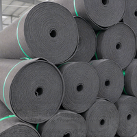 Feutre aiguilleté pour projets géotextiles – Tissu non tissé en polyester personnalisé (GSM) en rouleau pour acheteurs en gros