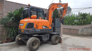 Maquinaria de Construcción, Excavadora de Ruedas Mini DX55W de 5.5 Toneladas - Product Image 5