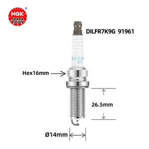 เลเซอร์อิริเดียมแพลทินัม NGK หัวเทียน DILZKAR6A11 91691 L341-18-<span class=keywords><strong>110</strong></span>สำหรับ Infiniti ESQ 1.6ตั้งแต่14ถึง20 - Product Image 5