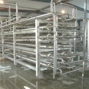 Stérilisateur aseptique UHT Tube-in-Tube pour jus concentré épais, confiture, pouding et sauce, avec PLC et moteur, en acier inoxydable 304 - Product Image 6