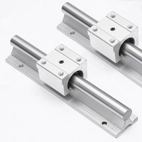 Bloc de mouvement linéaire rond CNC SBR30UU à prix d'usine pour rail linéaire en aluminium SBR30