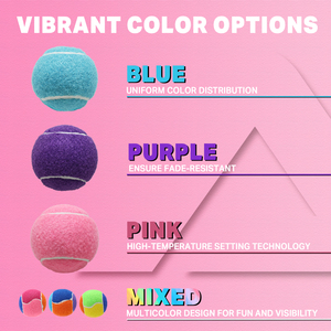 Pelotas de Pádel Rosa aprobadas por la <span class=keywords><strong>ITF</strong></span> de alta calidad AMA SPORT Pelota de tenis con logotipo personalizado ODM/OEM - Product Image 3