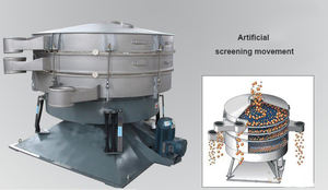 Máquina de cribado vibratoria de tambor oscilante con motor de componentes principales, eficiente para el cribado de ácido cítrico y procesamiento de alimentos - Product Image 6