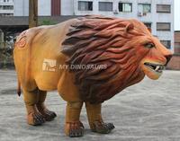 MYDINO Costume de mascotte animatronique de fête de Noël Lion