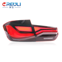 [CREULI] Lampu Belakang LED Baru untuk F30 F35 Seri 3 2012-2018 Gaya G20 Sinyal Belok Dinamis Lensa Bening Plug & Play