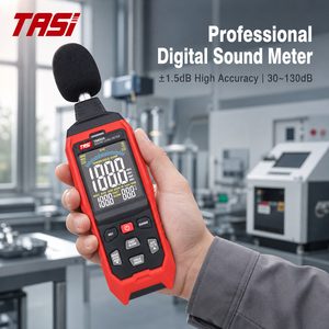 เครื่องวัดระดับเสียงแบบมืออาชีพ TASI TA652A ช่วงการวัด 30-130 เดซิเบล พร้อมหน้าจอสี VA และเครื่องทดสอบเสียงรบกวนแบบ A/C Weighting - Product Image 1
