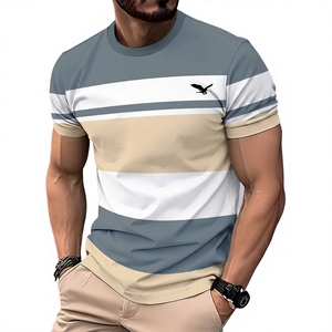Camiseta de Hombre 100% Poliéster Vintage con Estampado 3D de Secado Rápido, Transpirable y Casual con Cuello Redondo - Product Image 1
