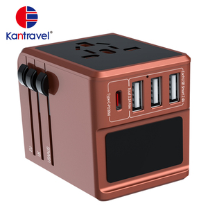 3 USB <span class=keywords><strong>Quick</strong></span> Type C Adaptador 30 W PD Viaje Hembra Adaptador de Enchufe Eléctrico 100-240V Adaptador Universal - Product Image 4